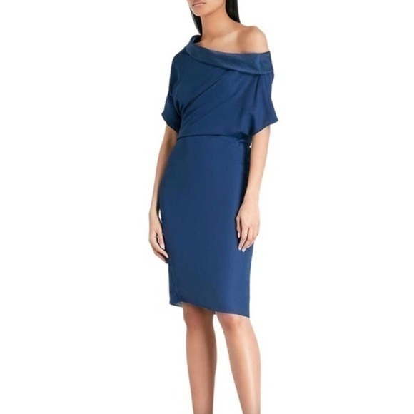 Reiss Dress - Camilia NWT Women Size 0 | Blue - Picture 10 of 10